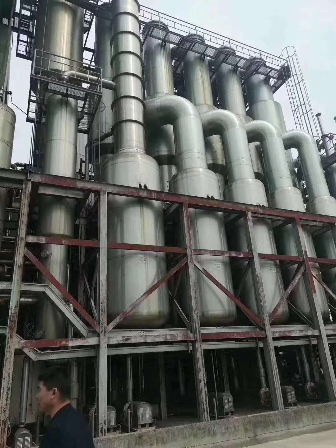 二手降膜浓缩蒸发器 MVR蒸发器